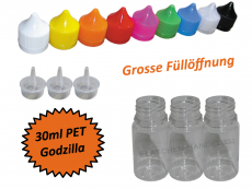 30ml Godzilla PET Kunststoffflasche V2
