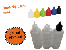 Rund-Flasche HDPE 100ml
