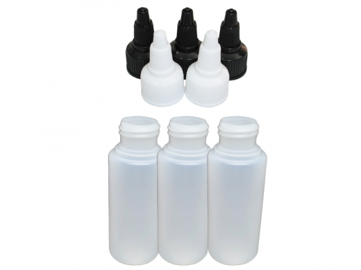 60ml Liquidflasche PE - twist off Deckel