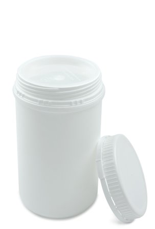 1.000 ml UN-Schraubdose weiß mit Abdichtplombe – bauartgeprüft (X)