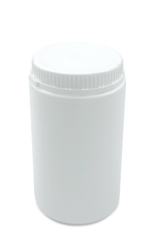 1.300 ml UN-Schraubdose weiß ohne Abdichtplombe – bauartgeprüft (X)
