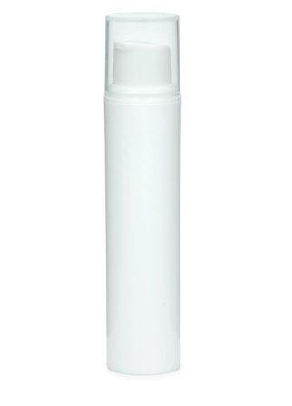 15 ml Airless Spender - Piccolo - weiß, Kappe transparent