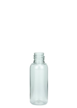 35 ml PET-Flasche transparent, Ø 28,5 mm, ohne Verschluss