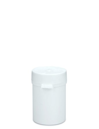 40 ml Stülpdeckeldose weiß mit Abreißlasche