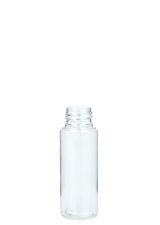 50 ml PETG-Flasche transparent, Ø 32 mm, ohne Verschluss