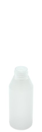 100 ml PE-HD-Flasche transparent, Ø 42 mm, ohne Verschluss