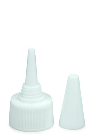 125 ml PET-Dosierflasche transparent, Ø 39,5 mm, Schraubkappe weiß