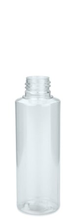 125 ml PETG-Flasche transparent, Ø 41,5 mm, ohne Verschluss