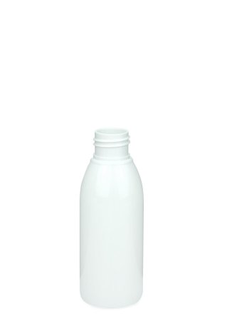 150 ml R-PET-Flasche weiß, Ø 46,2 mm, ohne Verschluss