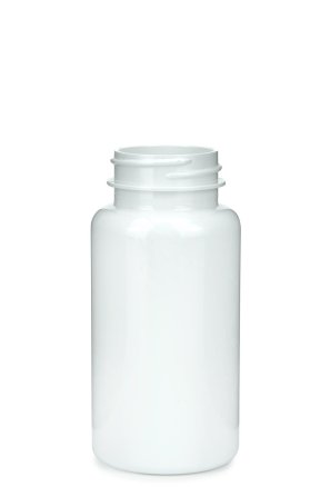 150 ml PET-Packer Schraubdose weiß (38/400) – ohne Verschluss