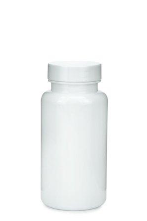 150 ml PET-Packer Schraubdose weiß (38/400) – mit Schraubdeckel, glänzend