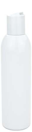 200 ml PET-Flasche weiß, Ø 45,8 mm, Disc-Top-Verschluss weiß