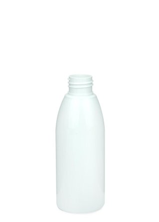 200 ml R-PET-Flasche weiß, Ø 50,4 mm, ohne Verschluss