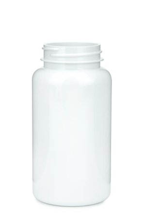 200 ml PET-Packer Schraubdose weiß (45/400) – ohne Verschluss