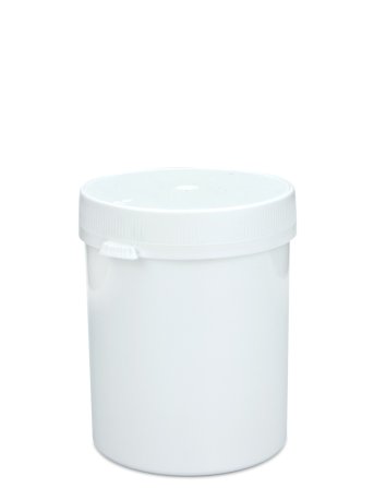 200 ml Stülpdeckeldose weiß mit Abreißlasche
