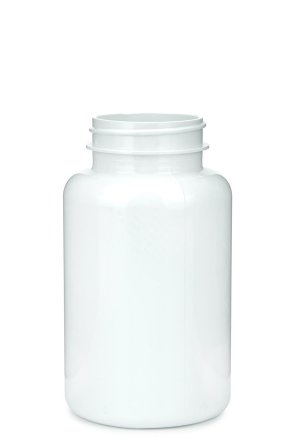 250 ml PET-Packer Schraubdose weiß (45/400) – ohne Verschluss