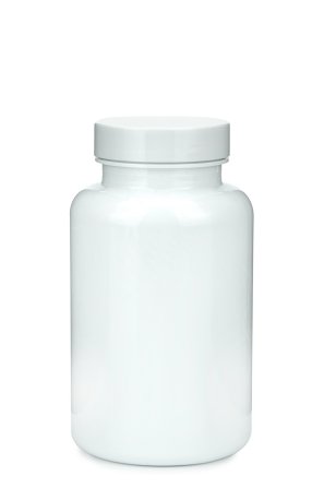 250 ml PET-Packer Schraubdose weiß (45/400) – mit Schraubdeckel, glänzend