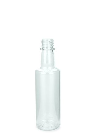 300 ml PET-Flasche transparent, Ø 58 mm, ohne Verschluss