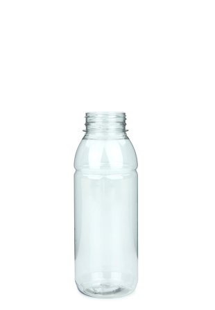 330 ml PET-Flasche transparent, Ø 57,6 mm, ohne Verschluss