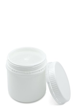 500 ml UN-Schraubdose weiß mit Abdichtplombe – bauartgeprüft (X)