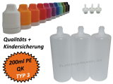 200 ml Tropf-Flasche - PE - QK TYP3
