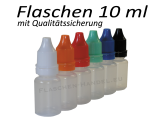 10 ml Tropf-Flasche - PE Q - Farben frei wählbar