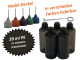 20 ml PE Nadelflaschen schwarz (transluzent)