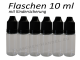 10 ml Tropf-Flasche - PET - schwarz