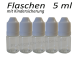 5 ml Tropf-Flasche - PET - weiß