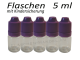 5 ml Tropf-Flasche - PET - lila
