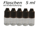5 ml Tropf-Flasche - PET - braun
