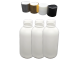 100ml HDPE (weiß) Flasche mit Disc-Top Verschluss