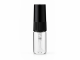 2 ml Glasflakon mit schwarzem Pumpzerstäuber