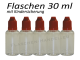 30 ml Tropf-Flasche - PET - rot