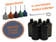 30 ml PE Nadelflaschen in schwarz transluzent
