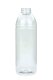 1000 ml R-PET-Flasche transparent, Ø 81 mm, ohne Verschluss
