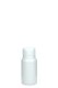 15 ml PET-Mini-Flasche weiß, Ø 25,5 mm, Verschluss weiß