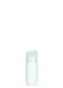30 ml PETG-Flasche weiß, Ø 29,5 mm, Disc-Top-Verschluss transparent