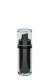 30 ml Airless Spender - Lusso - schwarz, Kappe klar