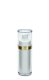 30 ml Airless Spender - Lusso - weiß, Kopf weiß/gold, Kappe klar