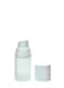 30 ml Airless Spender - Medio - klar, Kopf weiß, Kappe weiß