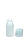 30 ml Airless Spender - Medio - weiß, Kappe klar - Self Closing