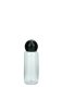 35 ml PET-Flasche transparent, Ø 28,5 mm, Kugelverschluss schwarz