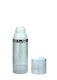 50 ml Airless Spender - Medio - klar, Kopf weiß/silber - Self Closing