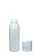 50 ml Airless Spender - Medio - weiß, Kappe klar - Self Closing