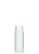 50 ml PETG-Flasche weiß, Ø 32,0 mm, Schraubverschluss weiß