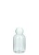 50 ml PET-Flasche transparent, Ø 37,8 mm, Kugelverschluss weiß