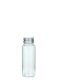 50 ml PETG-Flasche transparent, Ø 32,0 mm, Alu-Schraubkappe