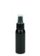 60 ml PET-Flasche schwarz, Ø 34,3 mm, Lotionpumpe schwarz