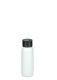 60 ml R-PET-Flasche weiß, Ø 34,3 mm, Schraubverschluss schwarz